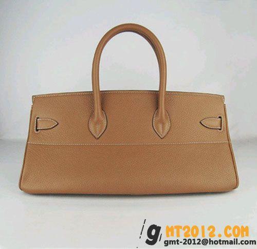 エルメススーパーコピー HERMES ショルダーバーキン HR10784　シルバー金具　ブラウン